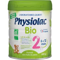 Physiolac Bio 2 Lait Pdre B/800g à YZEURE
