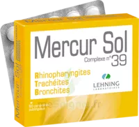 Lehning Mercur Sol Complexe N°39 Comprimés Sublinguals B/60 à YZEURE
